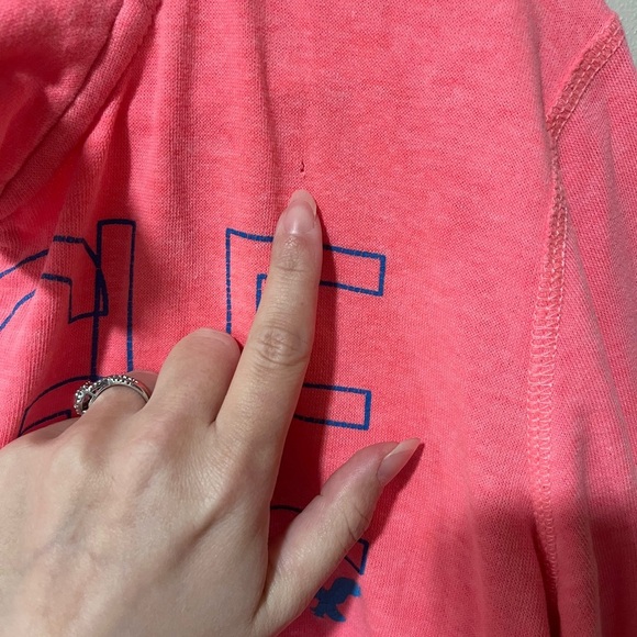 American Eagle Hot Pink Quarter Zip - Large - Picture 8 of 9